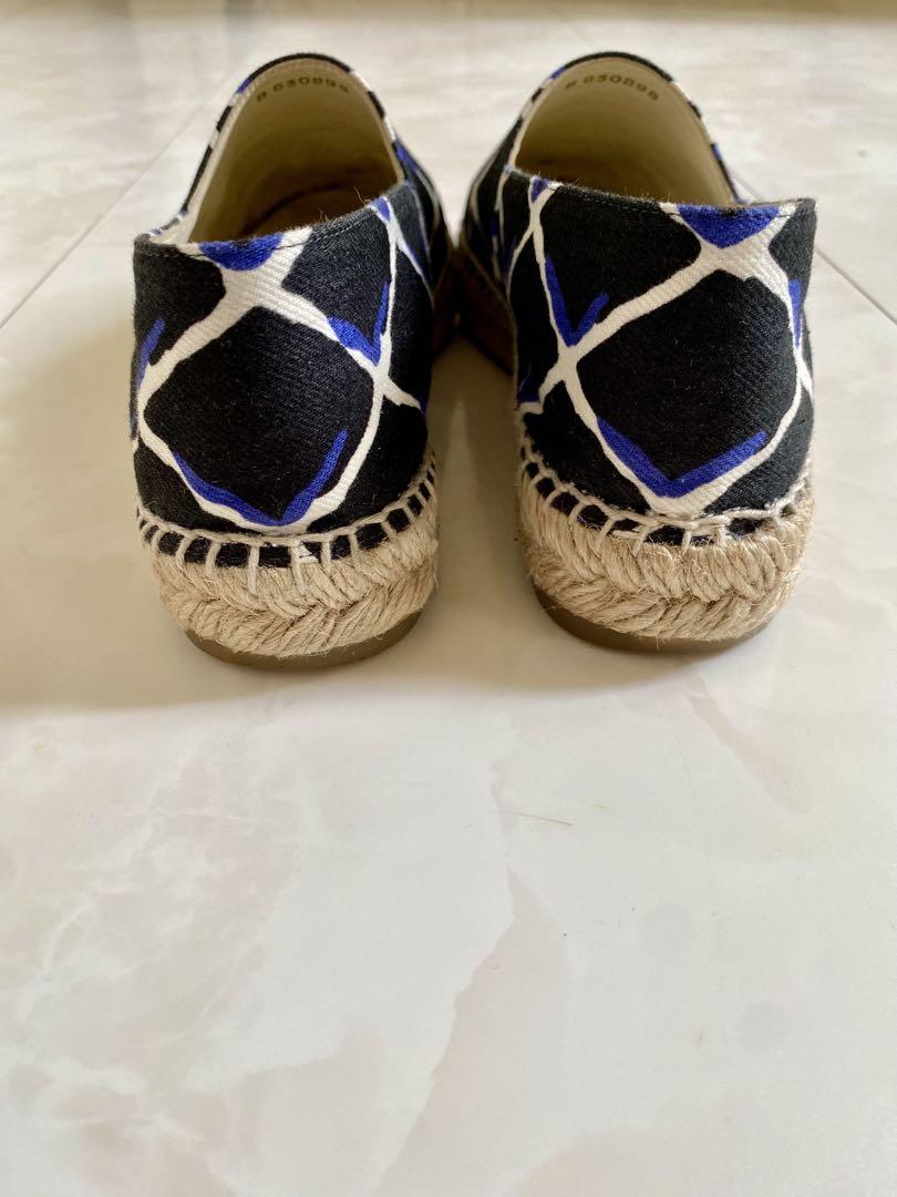 美品 シャネル ココビーチ エスパドリーユ スニーカー 黒 23 CHANEL