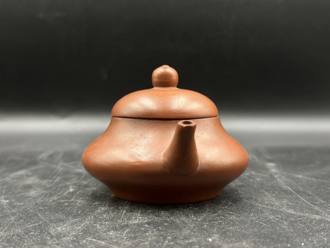 中国紫砂壺 惠孟臣製 急須 朱泥茶壺 煎茶道具 煎茶器 茶碗 中国古美術