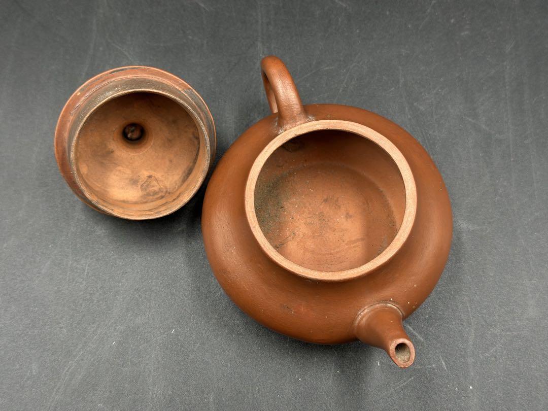中国紫砂壺 惠孟臣製 急須 朱泥茶壺 煎茶道具 煎茶器 茶碗 中国古美術