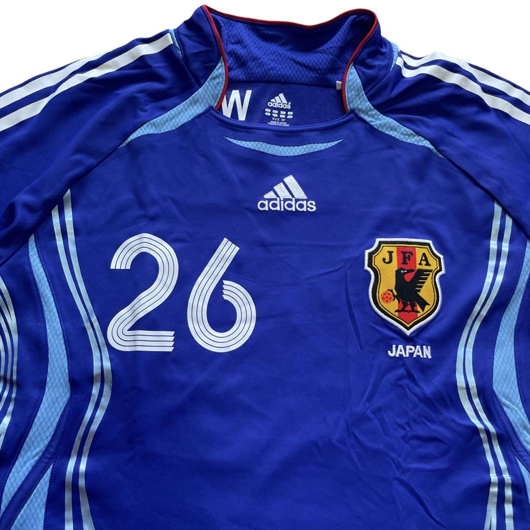 【新作からSALEアイテム等お得な商品満載】 日本代表 なでしこ adidas 長袖 ゲームシャツ JFA 古着 日本製 ウェア