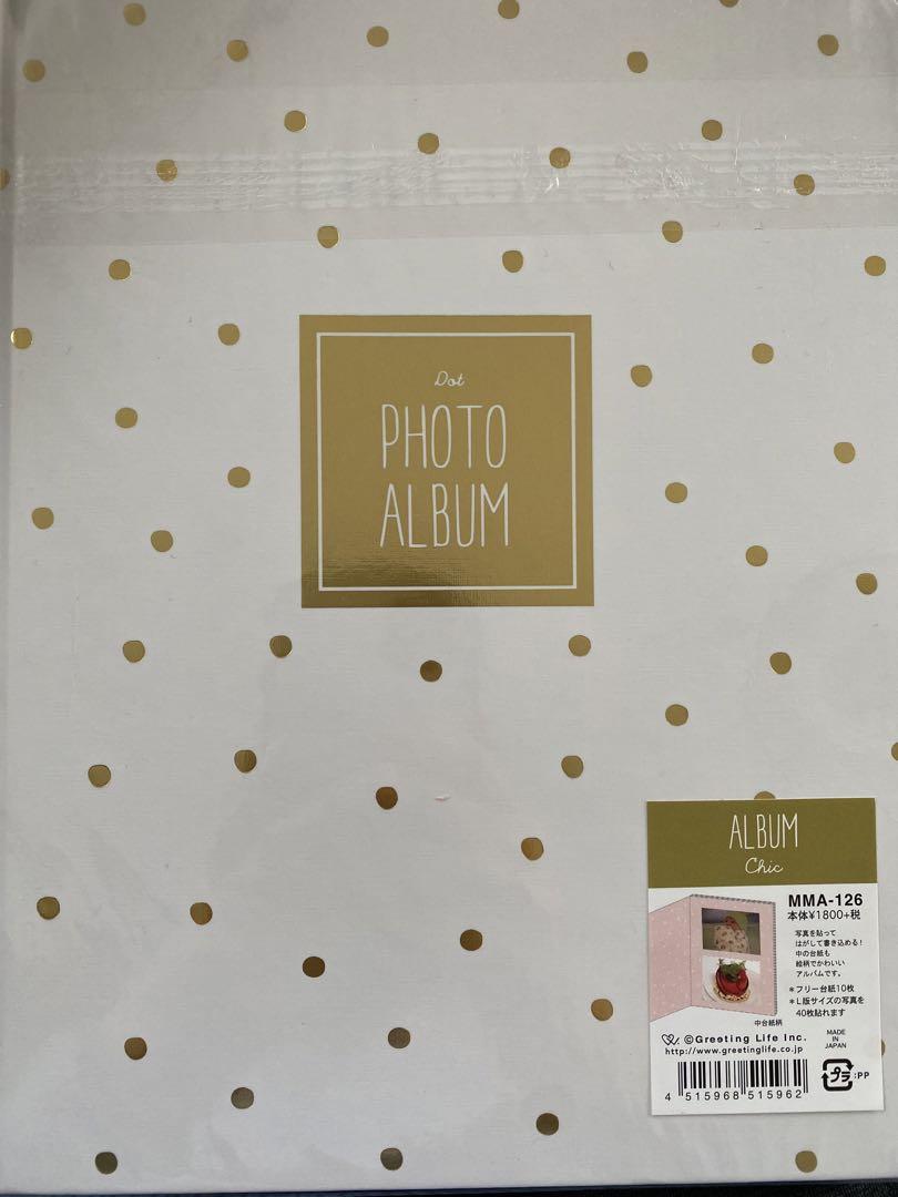 フォトアルバム家族写真等記録用