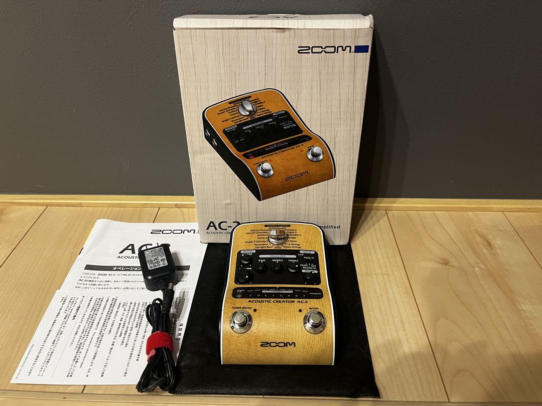 ZOOM 【AC-2】 アコギ用プリアンプ
