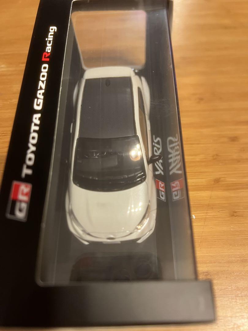 TOYOTA GR YARIS ミニカー プラチナホワイト