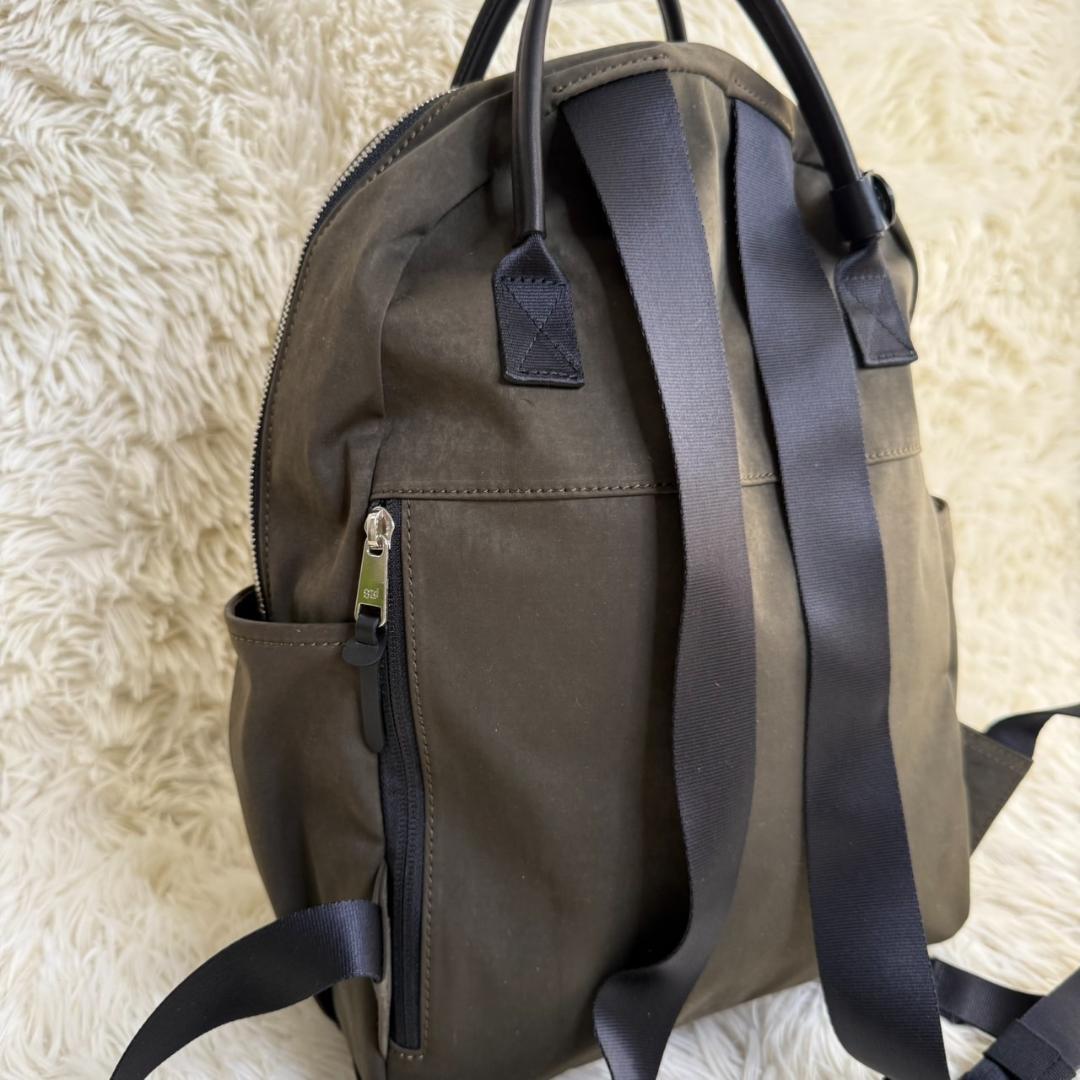 極美品 スタンダードサプライ ワラビー リュック バックパック カーキ ブラウン