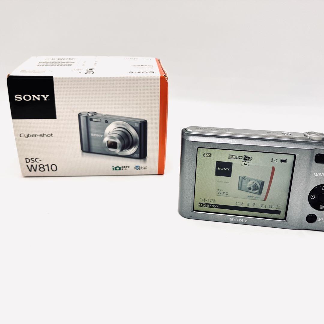 美品♪ SONY Cyber-shot DSC-W810