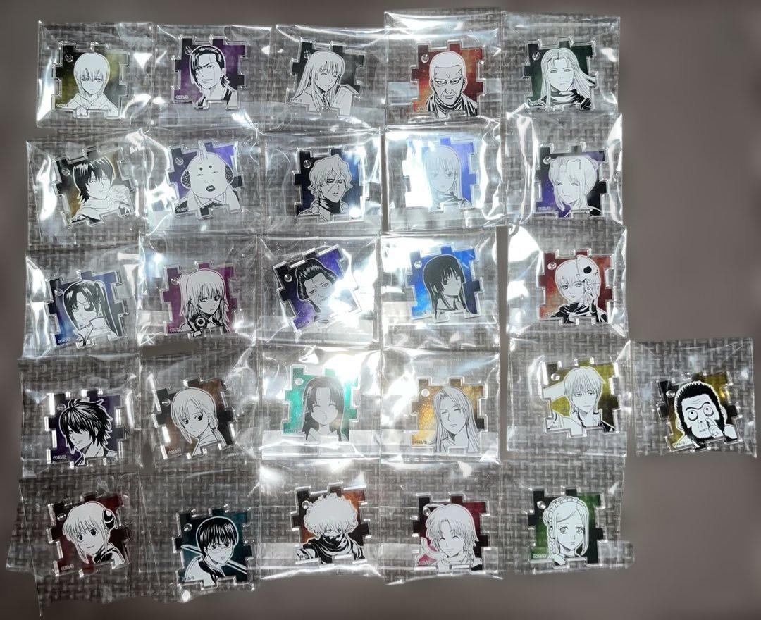 銀魂 アクリルパズルコレクション 銀魂展 20周年 はたちのつどい 26個