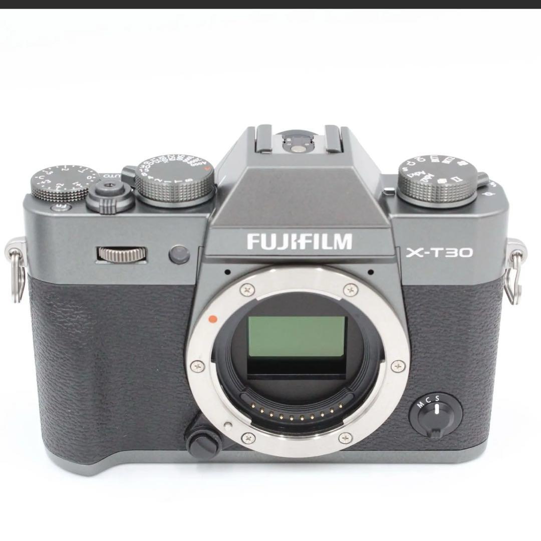 Fujifilm x-t30 チャコールシルバー xt-30