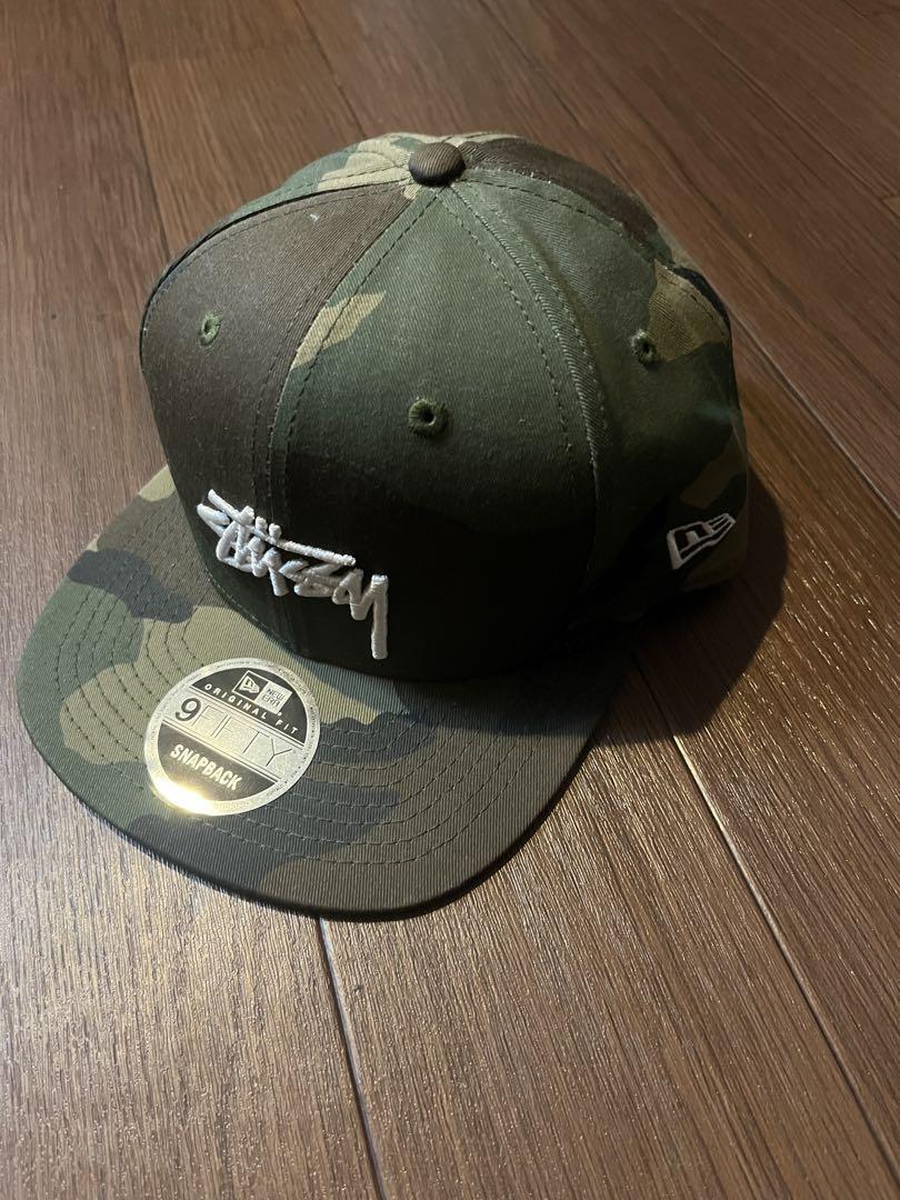 Stussy カモフラ スナップバックキャップ 9FIFTY ステューシー