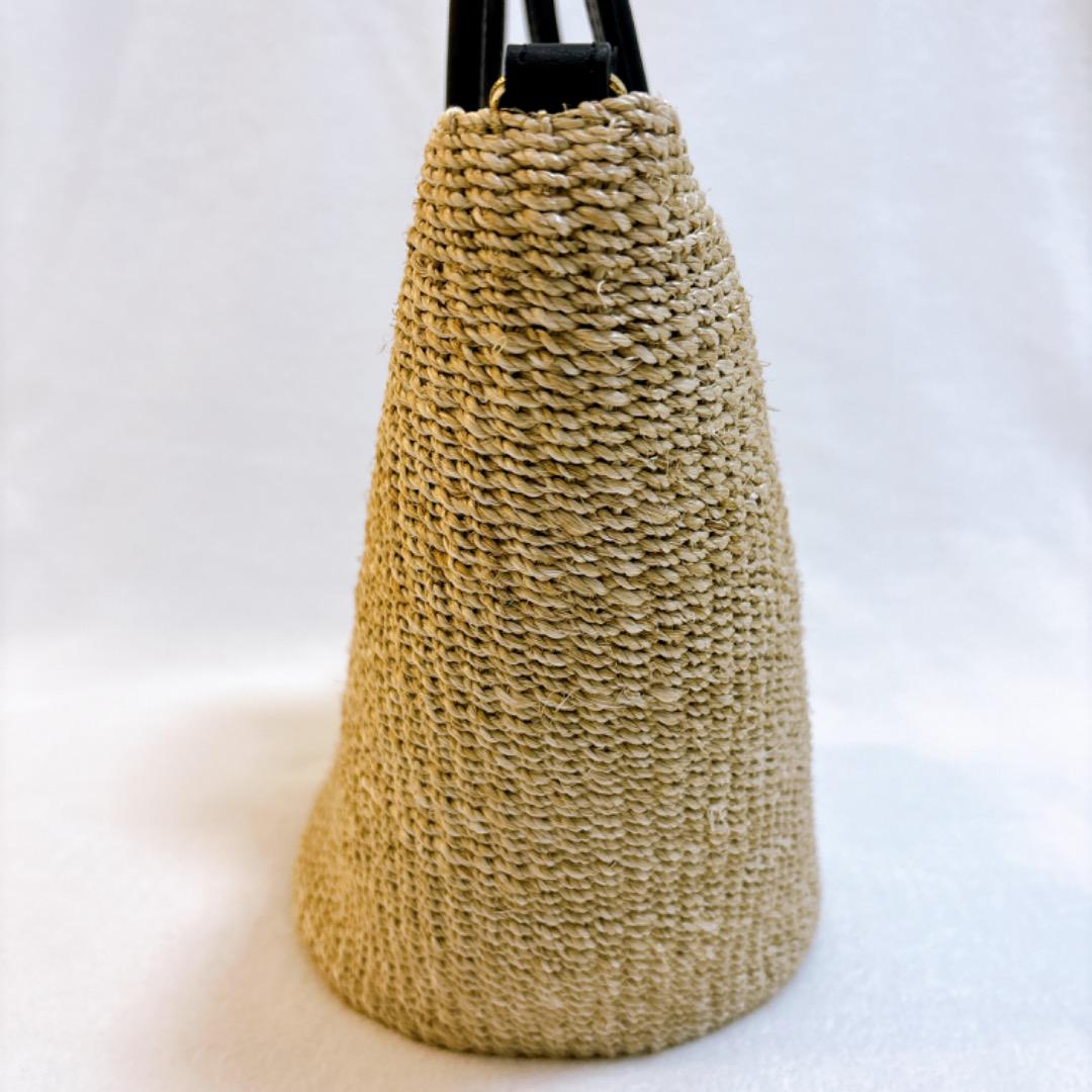 【極美品✨】VIOLAd'ORO ヴィオラドーロ　ハンドバッグ　カゴバック