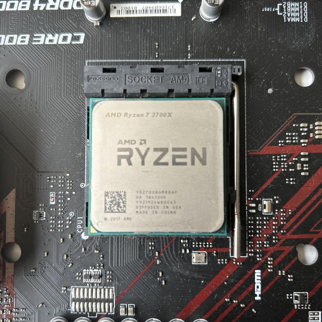 Ryzen 7 2700X CPUマザーボード500g ssd Ryzen 7 2700X CPUマザーボード500g ssd