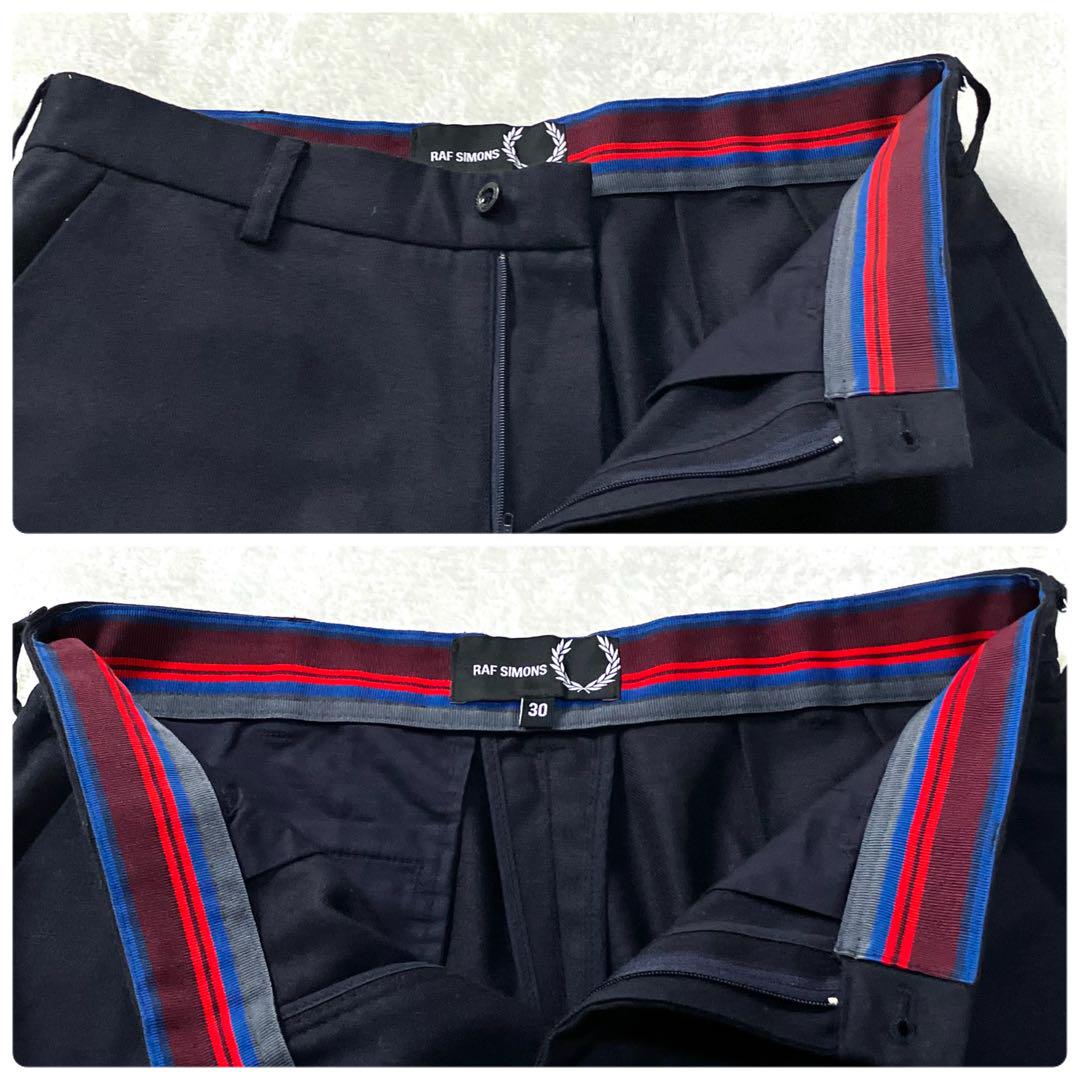 【オープニング 大放出セール】 × SIMONS RAF FRED モード 30 ウールスラックス PERRY パンツ