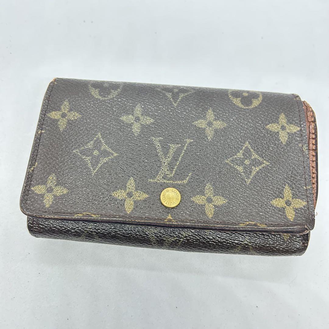 LOUIS VUITTON　ヴィトン　モノグラム　ポルト・モネ・ビエ　トレゾール