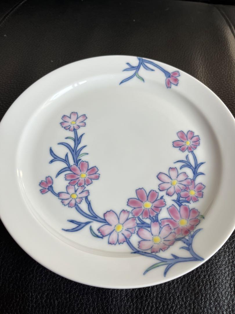 有田焼 花柄絵違い 5枚セット