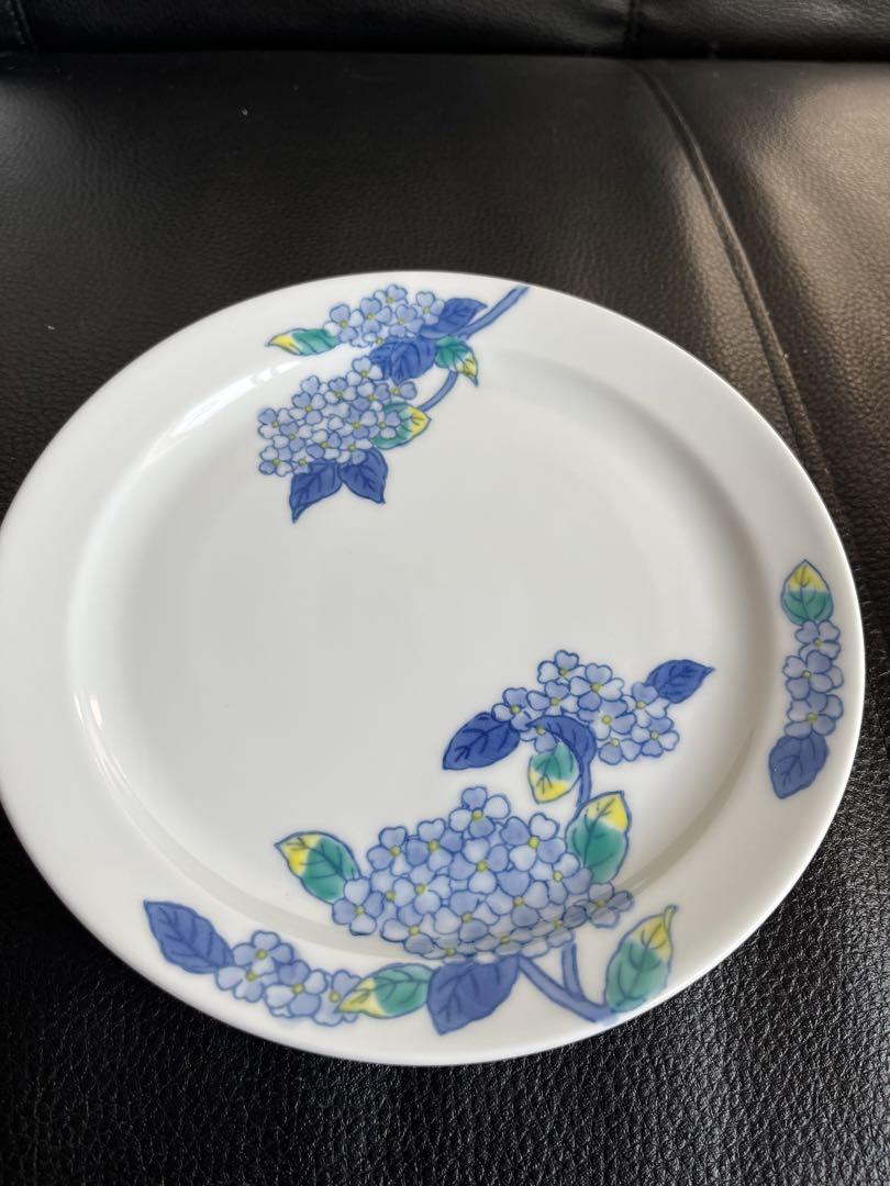 有田焼 花柄絵違い 5枚セット