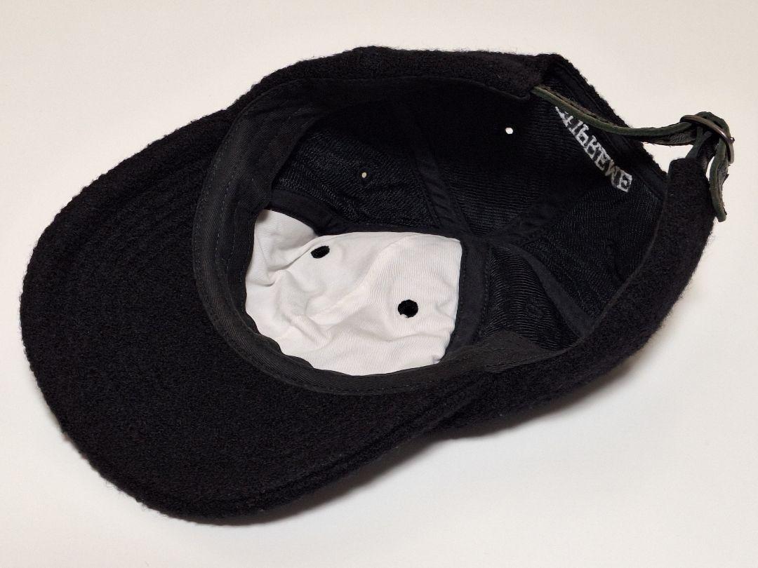 極美品　Supreme　Wool　S Logo　6-Panel　\"Black\"