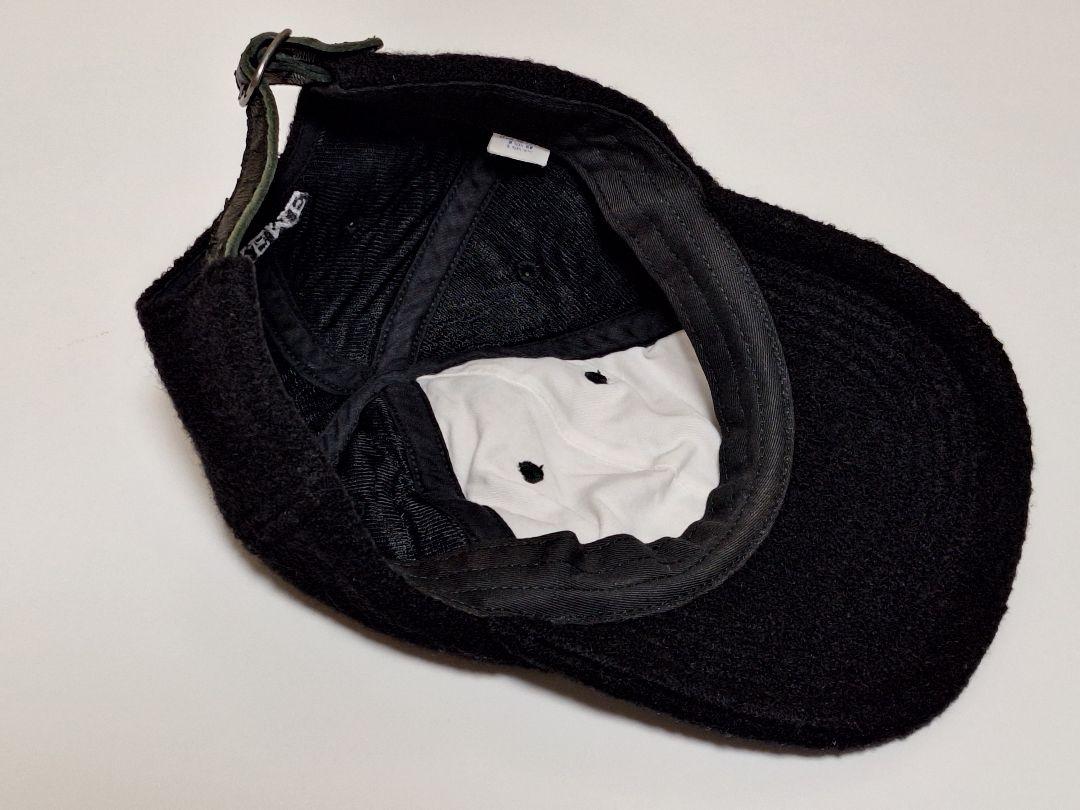 極美品　Supreme　Wool　S Logo　6-Panel　\"Black\"
