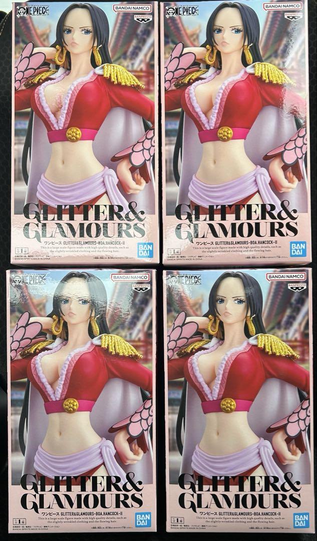 ワンピース GLITTER & GLAMOURS ハンコック フィギュア 4体
