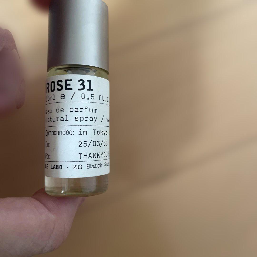 LE LABO ROSE 31 オードパルファム 15ml