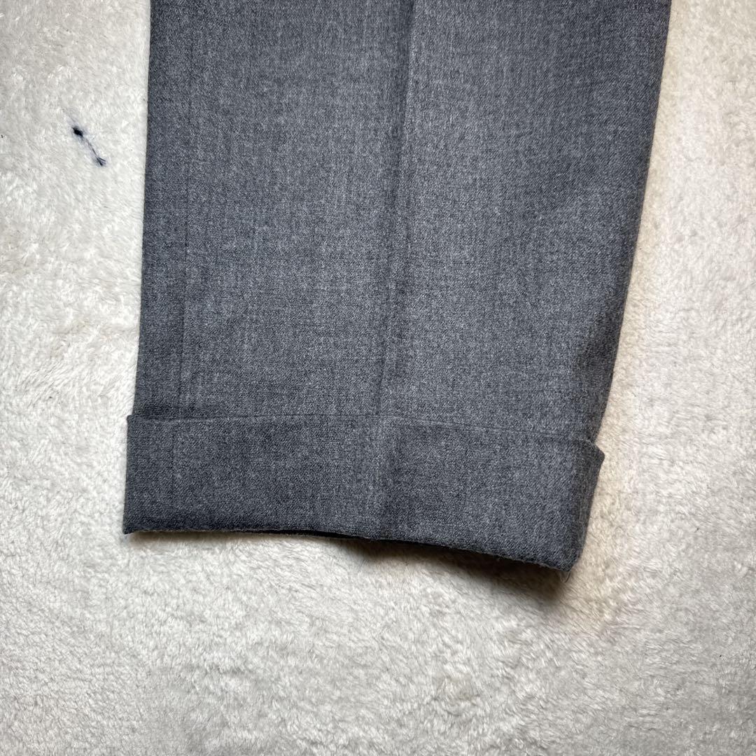 福袋 スラックス ブリリア briglia 極美品 34 グレー 48 パンツ