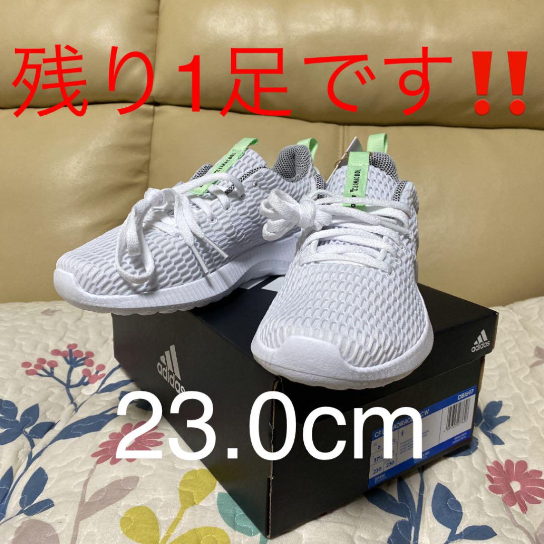 Adidas アディダス レディーススニーカー 白 緑 23 0センチ メッシュ メルカリ