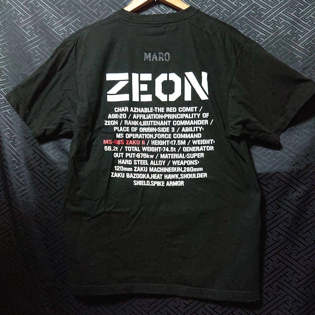 希少 非売品 MARO×ガンダム ZAKUⅡ プリントTシャツ Ｌ 当選商品