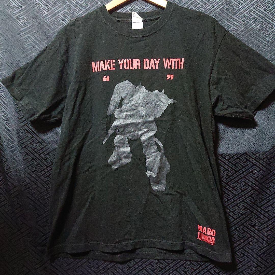 希少 非売品 MARO×ガンダム ZAKUⅡ プリントTシャツ Ｌ 当選商品