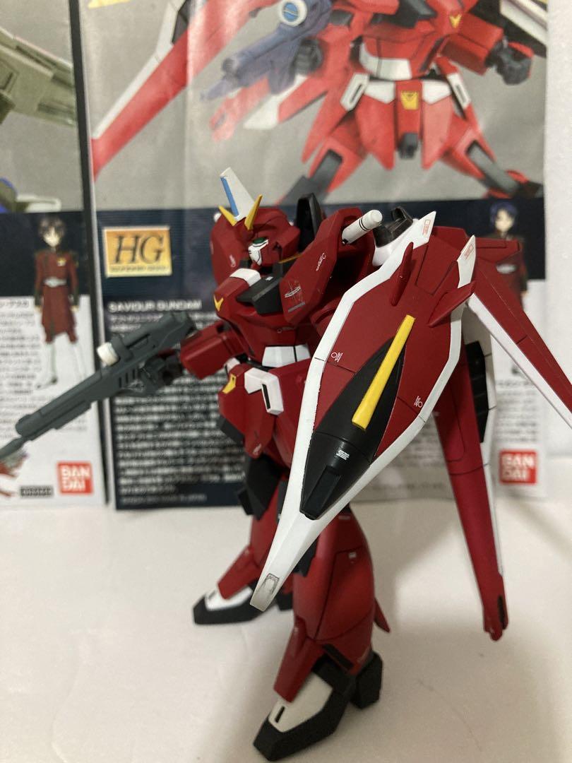HGフォースインパルスガンダム&セイバーガンダム 塗装完成品