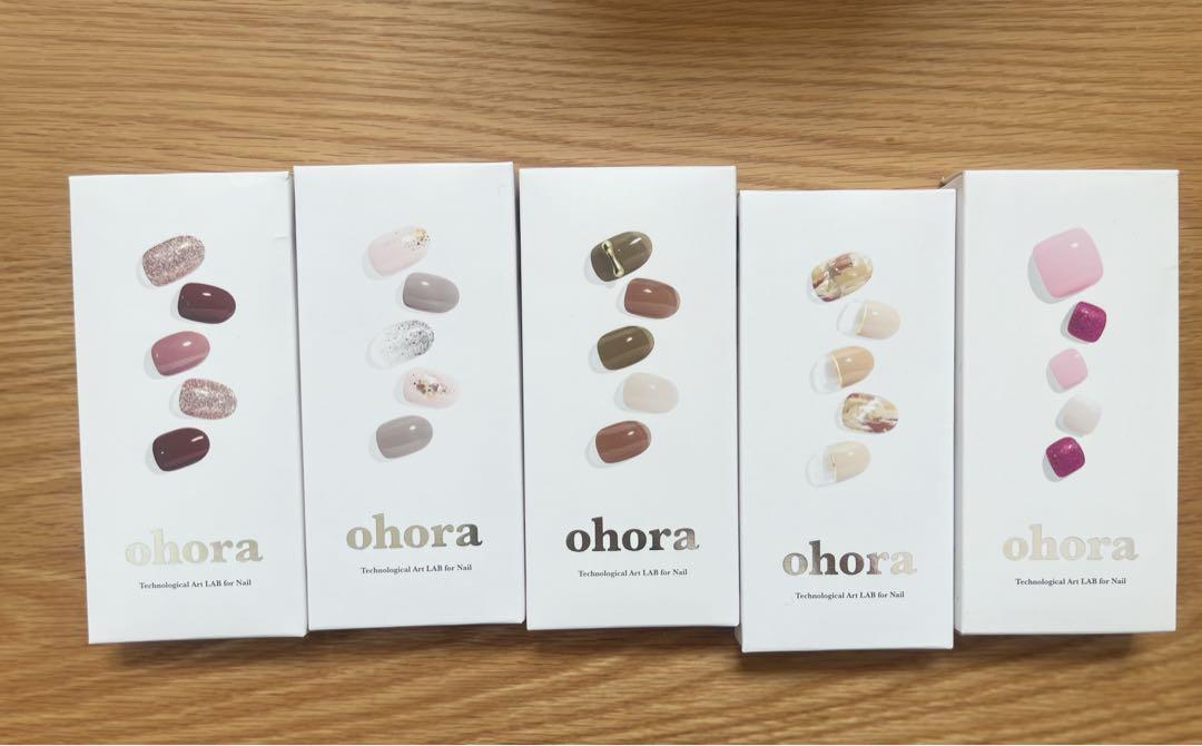 ohoraネイルシール