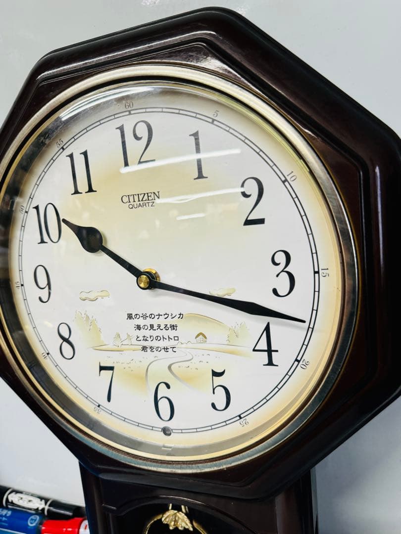 CITIZEN スヌーピー 壁掛け 振り子時計 希少 CITIZEN シチズン SNOOPY スヌーピー 振り子時計 壁掛 シチズン