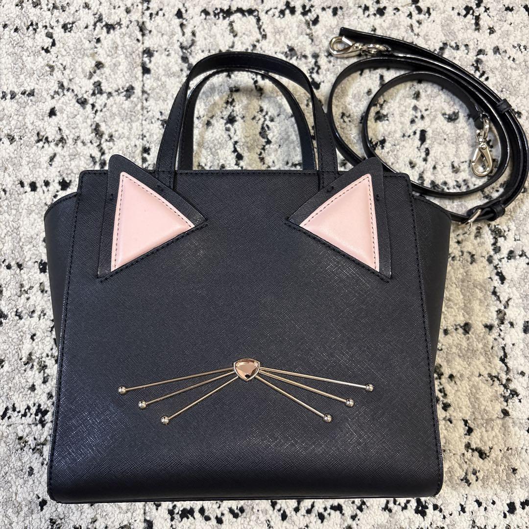 【美品】Kate Spade キャッツミャオ　バッグ
