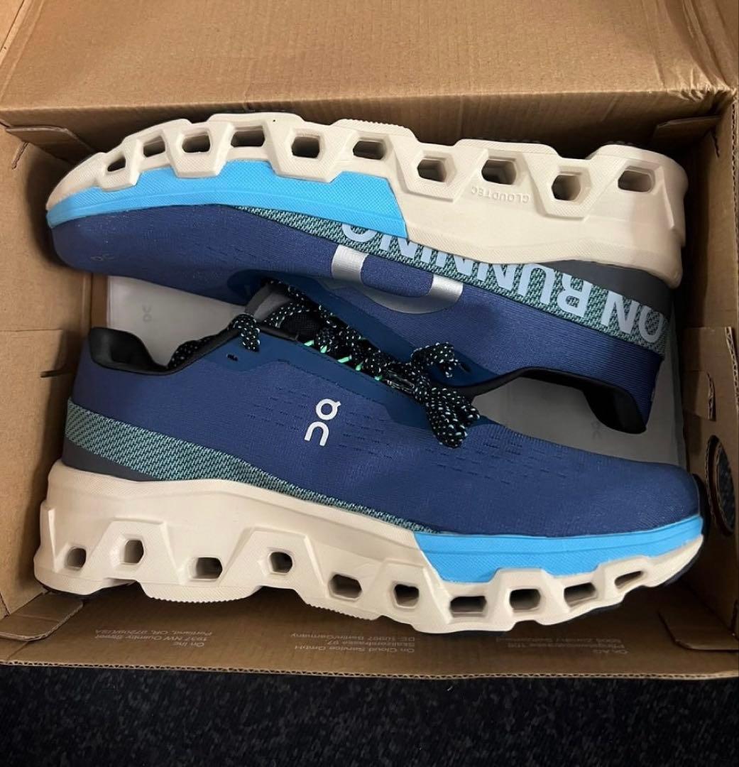 On Cloudmonster 2 クラウドモンスター 2 ニーカー 靴 ブルー