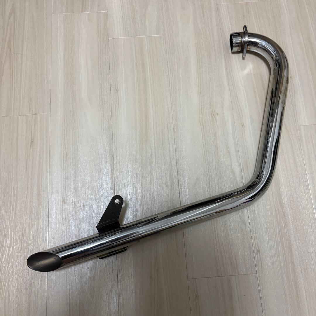 2 er SR400 500 トルクコーンドラッグパイプマフラー目立った傷や汚れなし