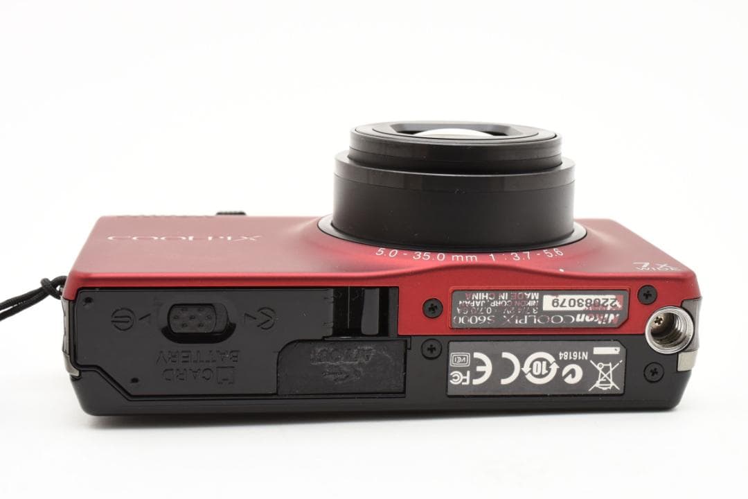 2700 Nikon ニコン COOLPIX デジカメ S6000 レッド Amazon | Nikon デジタルカメラ COOLPIX (クールピクス) S6000