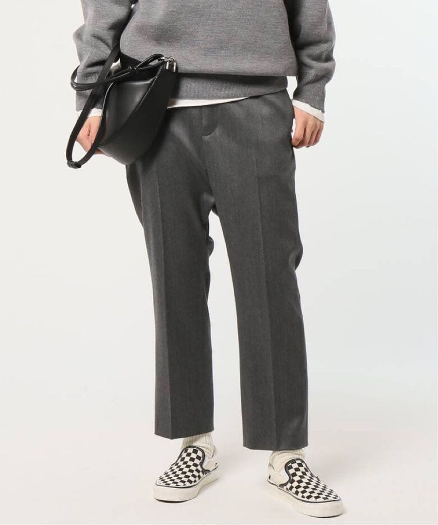 AP STUDIO ウールサテンドロップパンツM・AP STUDIO