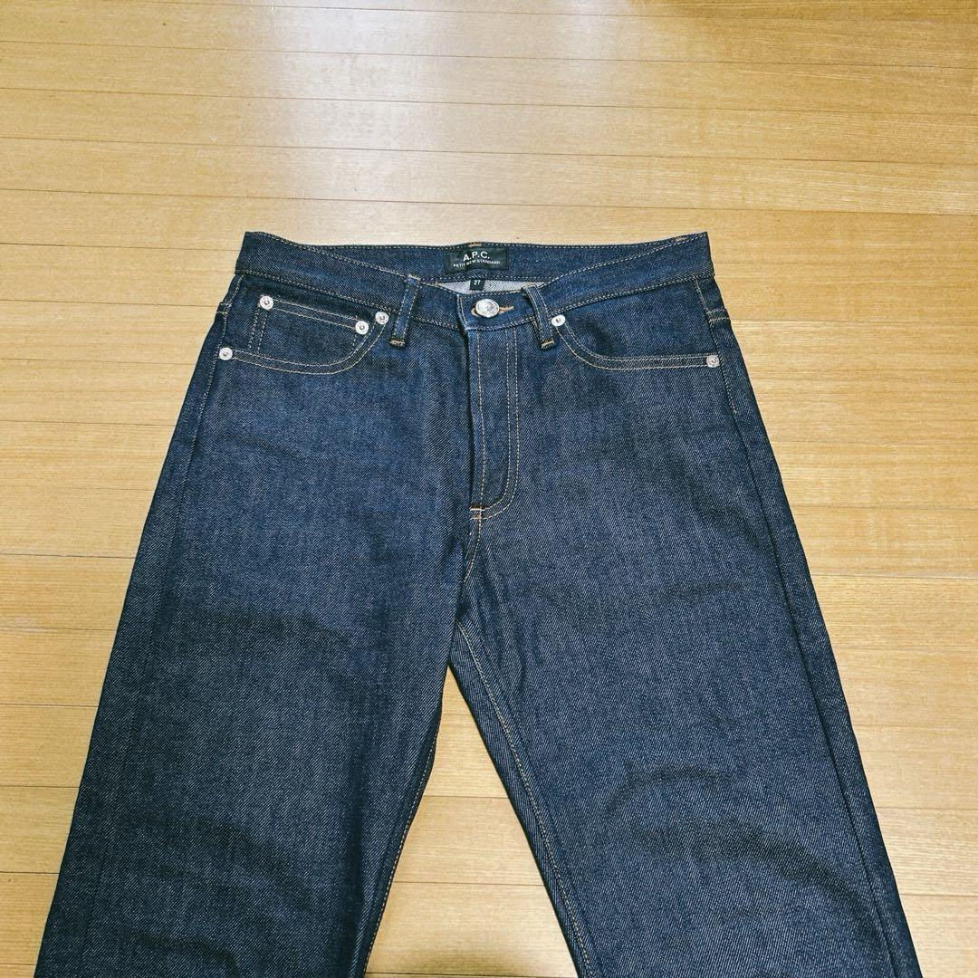 極美品　A.P.C. プチニュースタンダード　ストレートパンツ　27 極美品 A.P.C. プチニュースタンダード ストレートパンツ 27