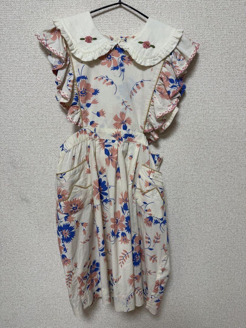 bonjour diary 花柄 ノースリーブワンピース 2Y 新品未使用】bonjour diary 2y 花柄ノースリーブワンピ ベビー服