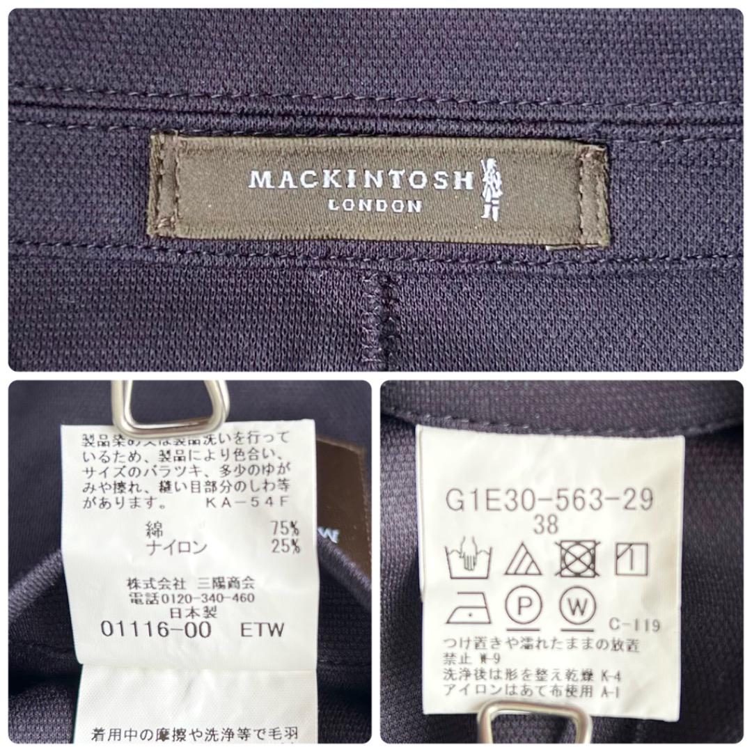 美品 マッキントッシュロンドン テーラードジャケット アンコン