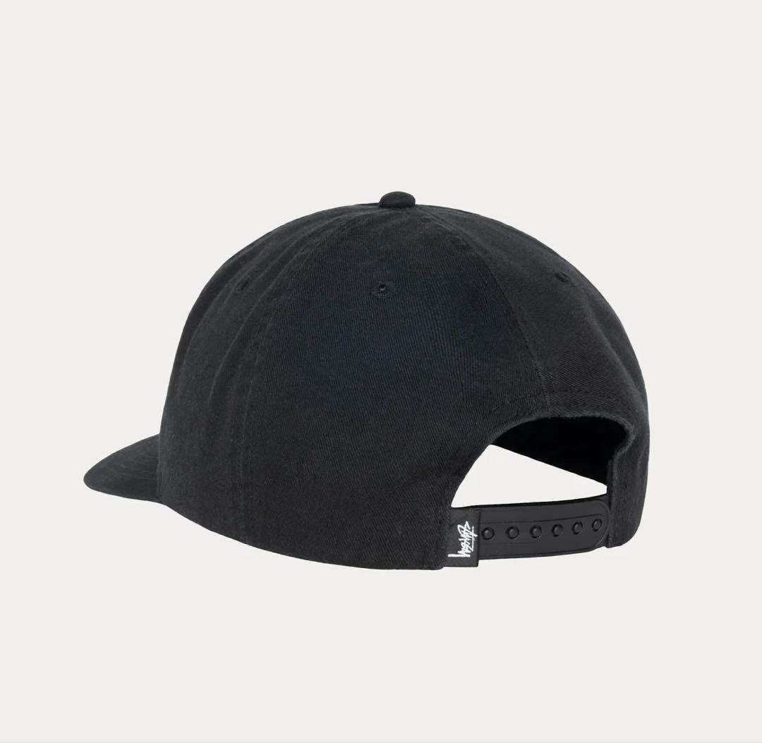 帽子 STUSSY MID DEPTH BIG STOCK SNAPBACK