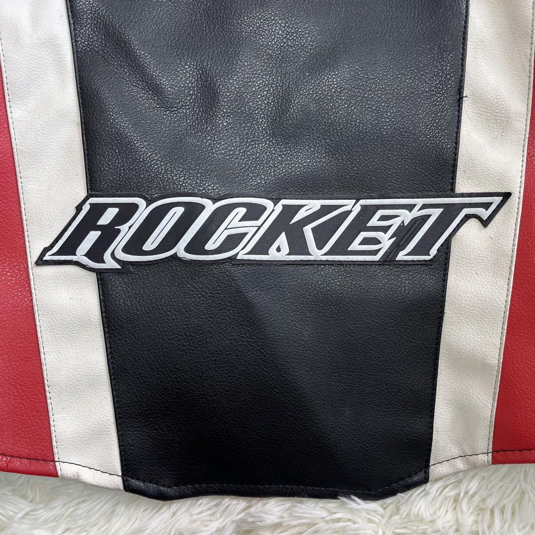 希少XL【ROCKET/SUZUKI/YOSHIMURA】ライダースジャケット