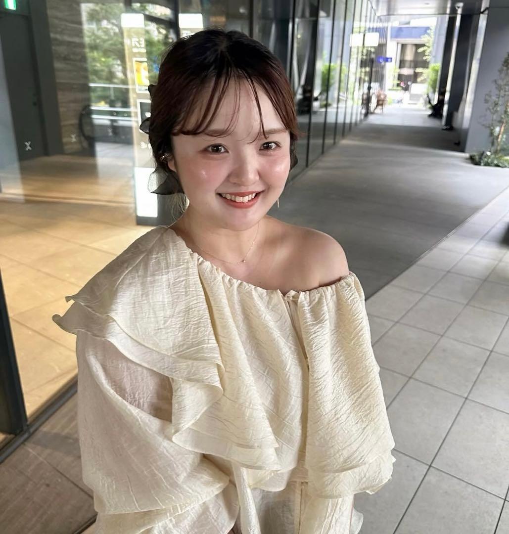 LOWRYSFARM tomoneプロデュース3wayシフォンブラウス