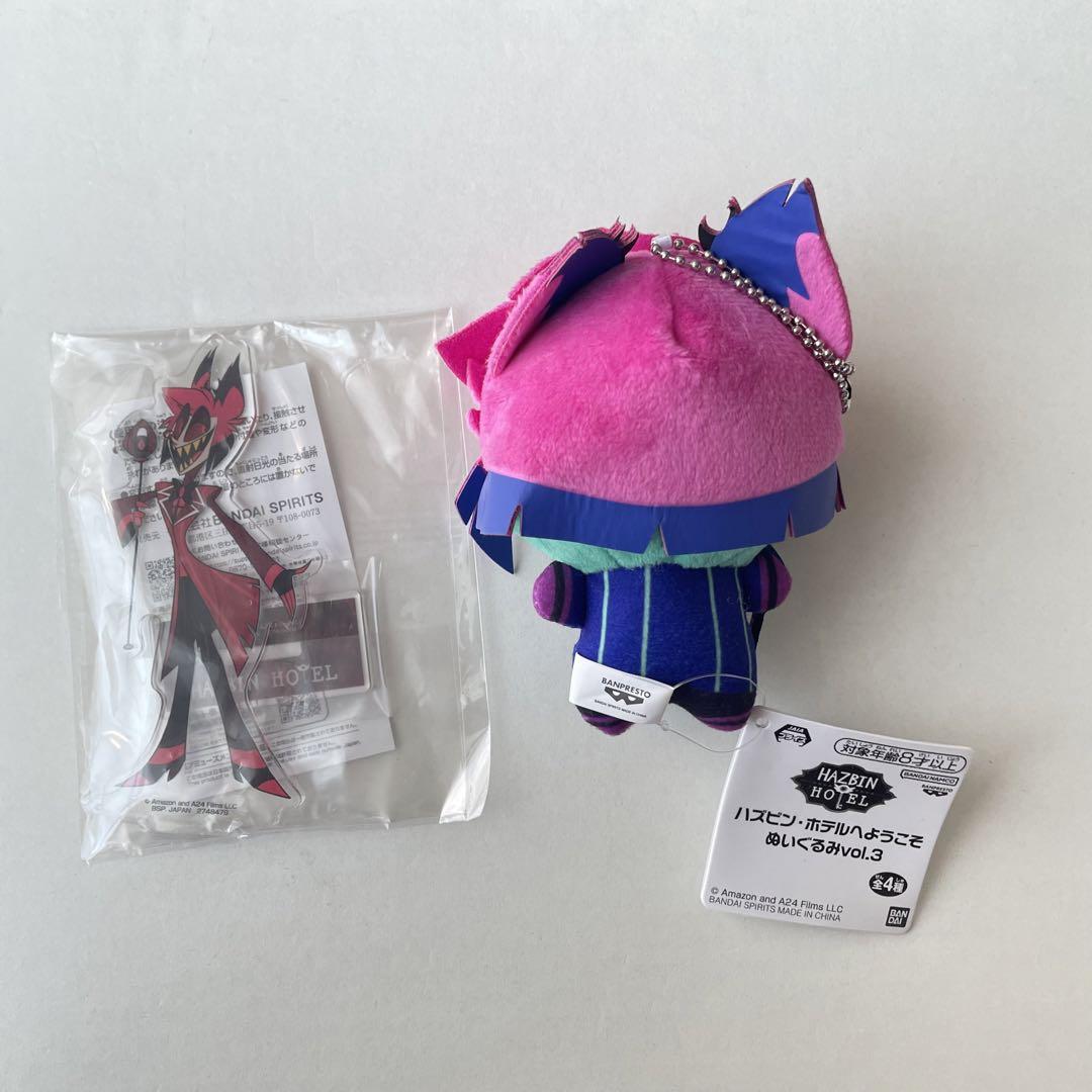 ハズビンホテルへようこそ ちびぐるみ ぬいぐるみ　アクリルプレート① ハズビンホテルへようこそ ちびぐるみ ぬいぐるみ アクリル