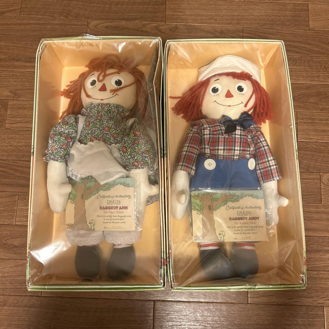 ラガディ・アン&アンディ ビンテージ　2000年製 DAKIN社