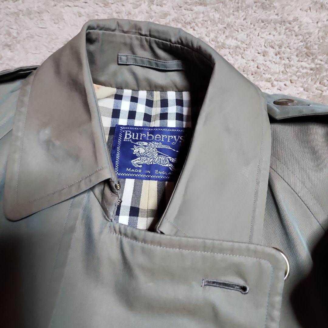 BURBERRY　バーバリー　希少トレンチコート玉虫色　40サイズ