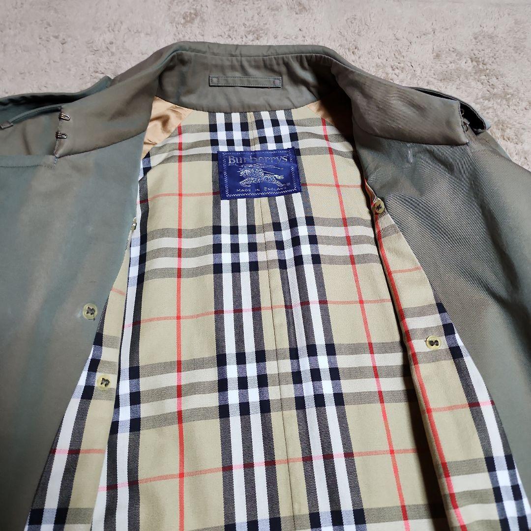 BURBERRY　バーバリー　希少トレンチコート玉虫色　40サイズ