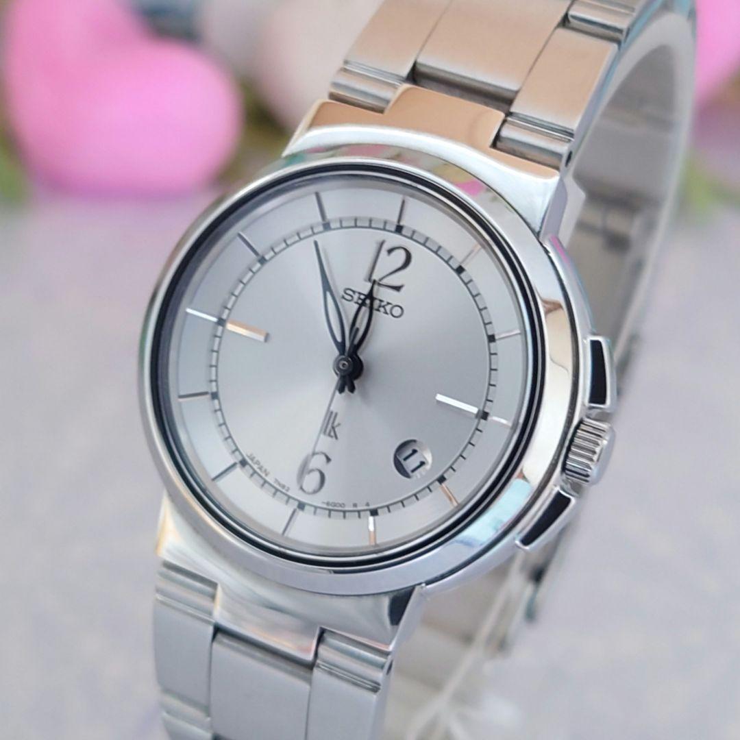 値下げ中❗️セイコールキア腕時計SEIKO LUKIAレディース7N82シルバー