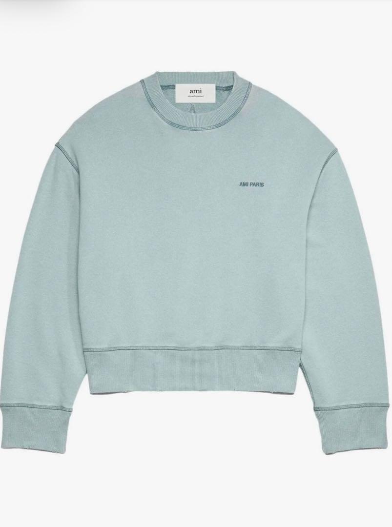 AMI PARIS スウェット ダメージ加工