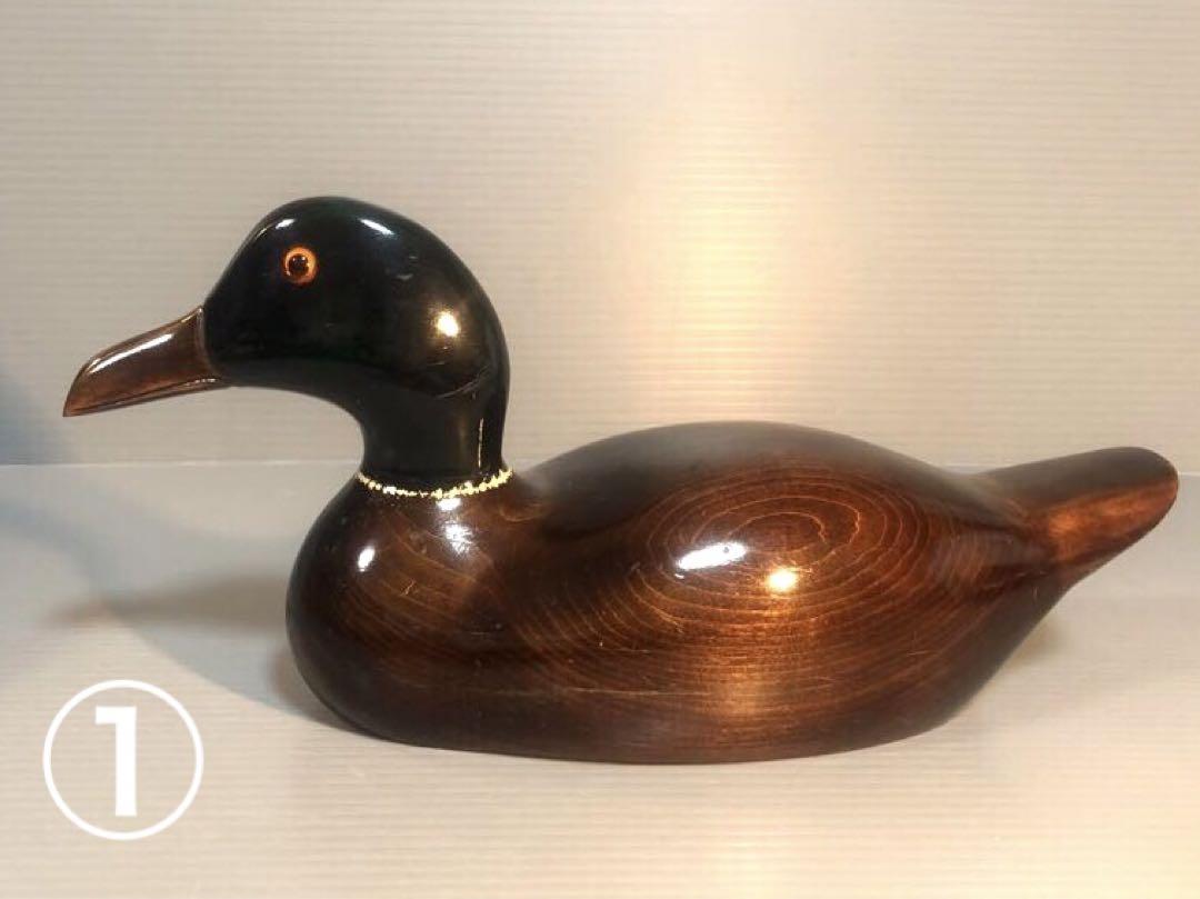 ♦︎TSUBOGEN Wood Decoy ♦︎坪源 デコイ 鴨ペア♦︎