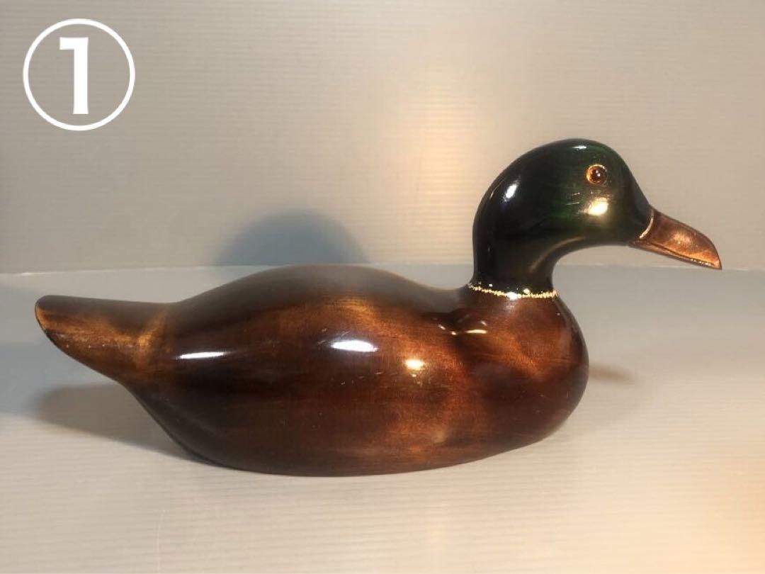 ♦︎TSUBOGEN Wood Decoy ♦︎坪源 デコイ 鴨ペア♦︎