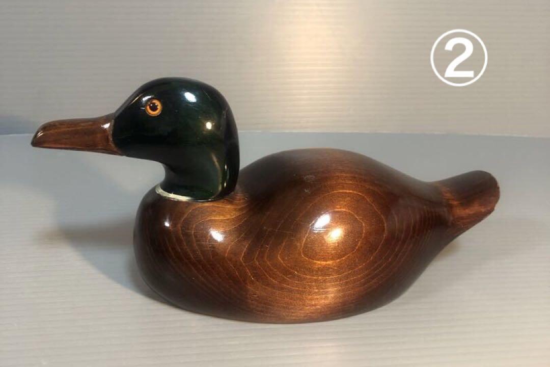♦︎TSUBOGEN Wood Decoy ♦︎坪源 デコイ 鴨ペア♦︎