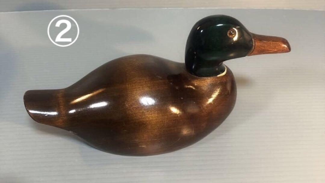 ♦︎TSUBOGEN Wood Decoy ♦︎坪源 デコイ 鴨ペア♦︎